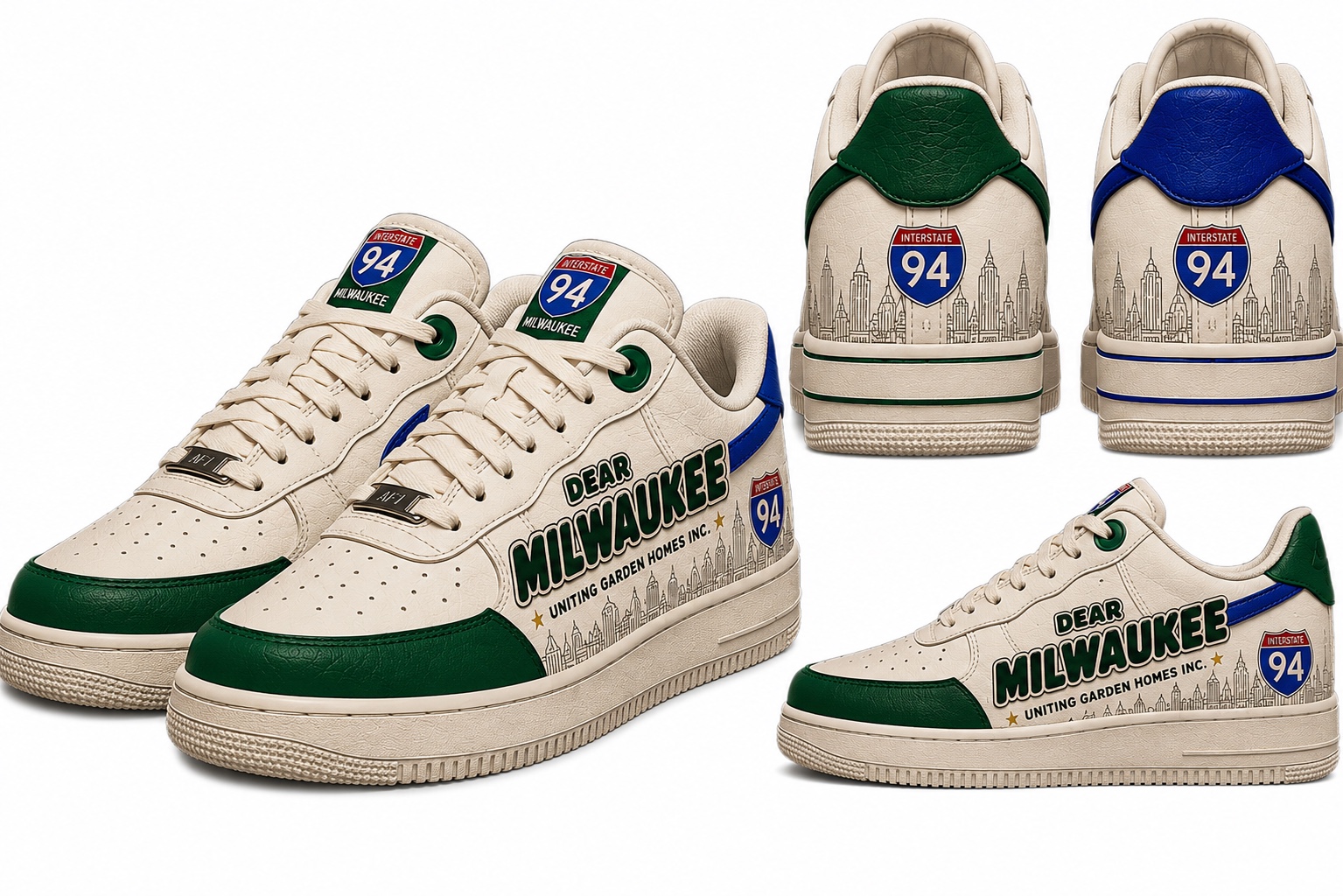 Dear Milwaukee Collector's Edition sneakers